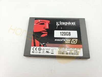 GENUINE KINGSTON SSDNOW V300 120GB 2.5" SATA SSD 7MM SV300S37A/120G TESTED - Image 1 of 3