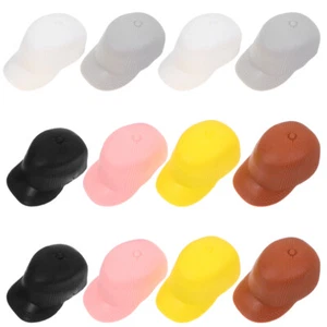 12 Pcs Baseball Cap Toy Decorative Diy Hat Child Mini Hair Accessory - Imagen 1 de 12
