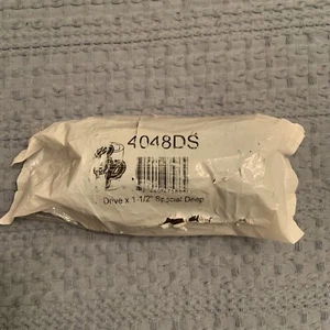 Gris Neumático 4048DS Unidad 1" x 1-1/2" Longitud Profunda Budd Impact Envío Gratis - Imagen 1 de 3