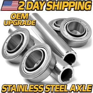 (2 Kits) Stainless Steel Upgrade Kit for 539105543, 576617801 Bearing Conversion - Picture 1 of 6