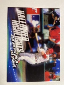 2015 Topps Hallowed Highlights Mark McGwire #HH-6 COOLE KARTE - Bild 1 von 2