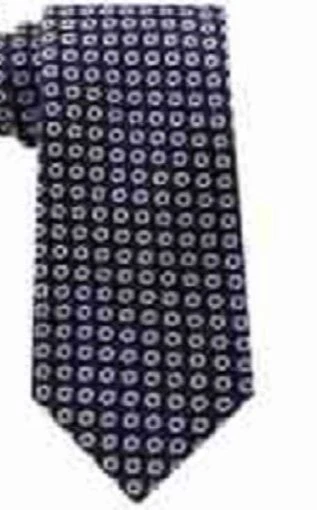 $105 Sean John Hombre Corbata Lunares Blanco Negro Vestido Informal Cuello Corbata 58x3 Foto 1 de 1