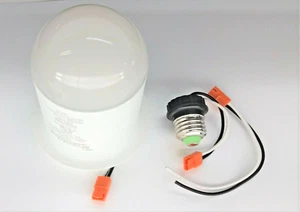Overdrive EH80 26W LED Jelly Jar Fixture 5000K Wet Location Light Fixture - Picture 1 of 10