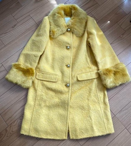 Cappotto Kate Spade giallo taglia US4