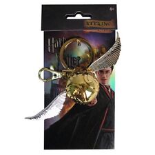 Harry Potter New * Golden Snitch * Quidditch Pewter Key Chain Key Ring Hogwarts