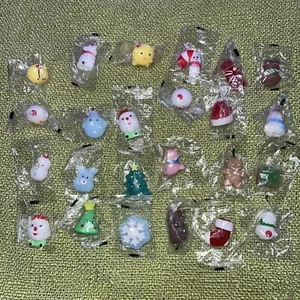24 szt. Boże Narodzenie Squishies, Mochi Squishy Zabawki dla dzieci, Kawaii Mini Style 2 - Zdjęcie 1 z 9