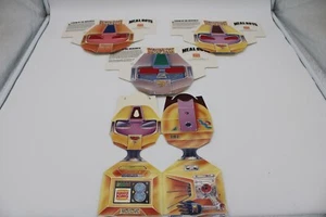Burger King 1986 - MealBots - 3 different Mealbot Masks + Box - Picture 1 of 9