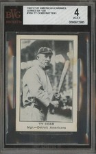 1922 E121 American Caramel Series Of 120 #10A Ty Cobb Batting Detroit HOF BVG 4