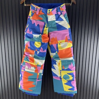 Pantalones de nieve de esquí Patagonia para niños Powder Town talla pequeña 7-8 Frontera Passage azules Foto 1 de 4