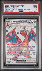 Charizard Ex 2023 Pokemon Svp En-Sv Black Star Promo #056 PSA 9 - Foto 1 di 2