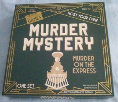 Murder Mystery: Murder On The Express - Host A Whodunnit Evening - Brand New - Image 1 of 4