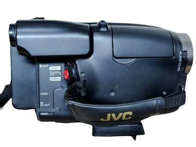 JVC Model GR-AXM4U Compact VHS-C Camcorder  (Check this out) Please Read - Image 1 of 4
