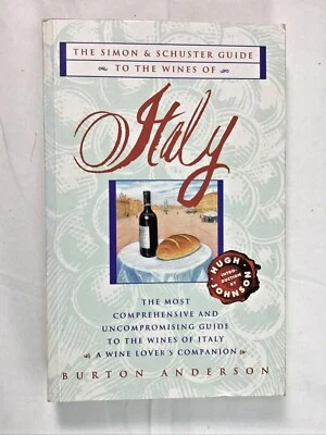 The Simon & Schuster Guide To The Wines Of Italy Burton Anderson Soft Cover 1993 Foto 1 de 4