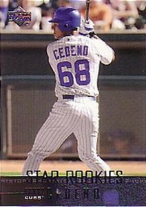 2004 Upper Deck #498 Ronny Cedeno RC Chicago Cubs