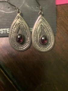 Cost Plus World Market Sterling Silver Pierced Earrings - Picture 1 of 8