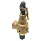 Kunkle Valve 6010Dcm01-Am-75 Safety Relief Valve,1/2In.X3/4In.,75 Psi