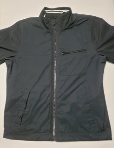 Abercrombie & Fitch extra große schwarze robuste Vlies gefütterte Freizeitjacke für Herren - Bild 1 von 12