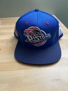 Detroit Pistons 2004 NBA Champions Mitchell & Ness Snapback Mütze selten - Bild 1 von 11