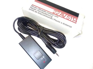 ★REMOTE CONTROL PAUSE 22AV 5114/20 PER VIDEOCAMERA ★ - Foto 1 di 2