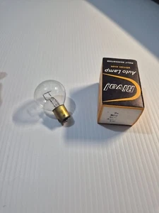 Bombilla globo 6v 18W vintage faro faro lámpara moto 108 SBC 10mm 6voltios - Imagen 1 de 7