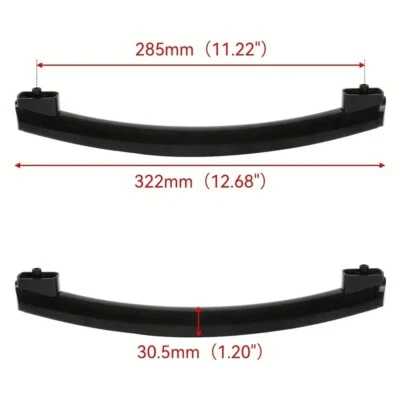 Manija de puerta de microondas para GE JVM1540DM1BB JVM1540DM3BB JVM1540DM5BB JVM1540DM4BB Foto 1 de 2