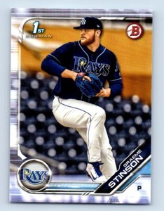 2019 Bowman Draft Graeme Stinson Tampa Bay Rays #BD-116