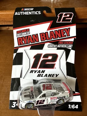 Ryan Blaney #12 Bodyarmor NASCAR Authentics Diecast Car 1/64 2023 Wave 2 - Image 1 of 2