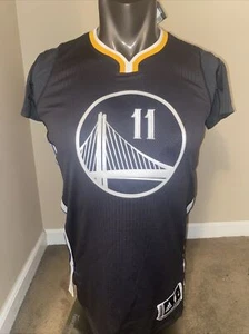 Klay Thompson Golden State Warriors 2015 Slate Authentic Adidas Jersey Size M, L - Picture 1 of 24