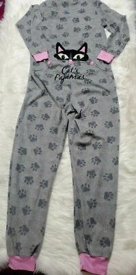 Pijama suave para mujer Faded Glory mediano (8-10) salón de una pieza para dormir V-8 Foto 1 de 4