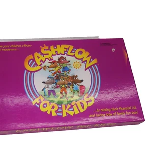 Vintage Cashflow for kids board game Robert Kiyosaki (Rich Dad Poor Dad) - Picture 1 of 19