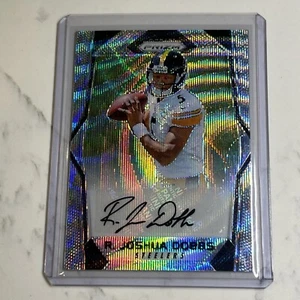 2017 Panini Prizm Rookie Silver Blue Wave /149 R Joshua Dobbs #RA-JD Auto RC - Picture 1 of 3