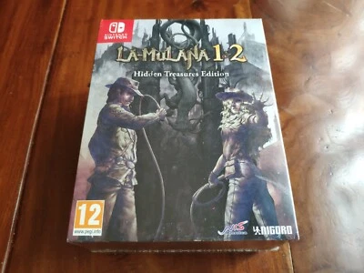 Nintendo Switch * La Mulana 1 & 2 Hidden Treasures Edition Collector * NEW - Photo 1/4