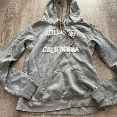 Hollister California 1922 Gray Hoodie Size XL Casual Youth Pull Over - Image 1 of 4