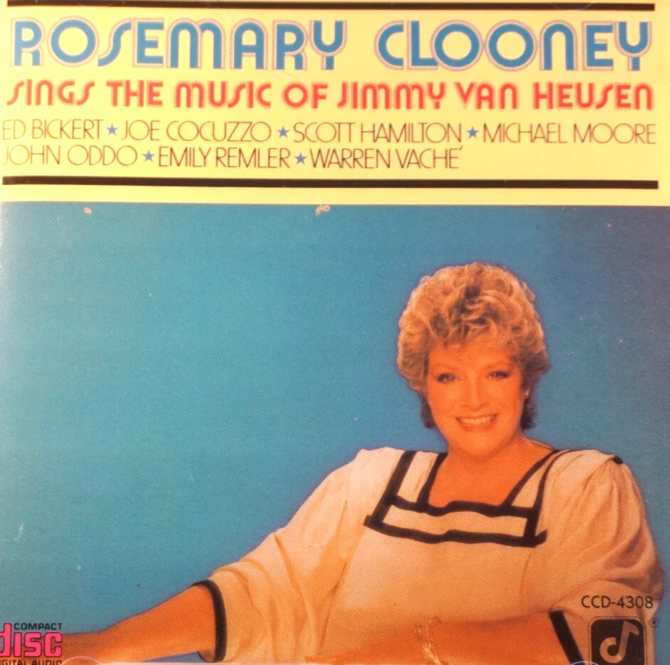 Rosemary Clooney - Canta la música de Jimmy Van Heusen - CD, en muy buena condición Foto 1 de 2