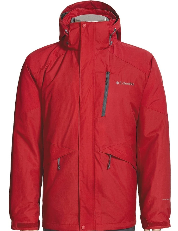 哥伦比亚 EXPOSURE FALLS PARKA 3 / 1 全新带标签男式 XXLARGE 190 美元 — 第 1/1 张图片