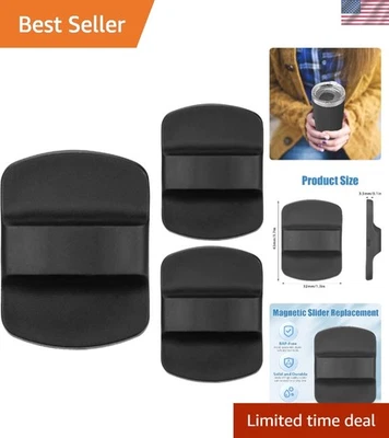 Paquete de 3 piezas de repuesto de deslizador magnético para tapas Yeti - a prueba de fugas y apto para lavavajillas Foto 1 de 4