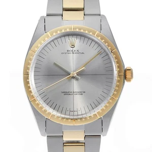 ROLEX Oyster Perpetual Zephyr 1038/3 gray 22 Number antique mens - Picture 1 of 12