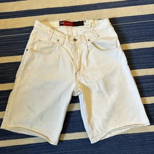Vintage Silver tab Loose White Size 32 Shorts - Picture 1 of 13