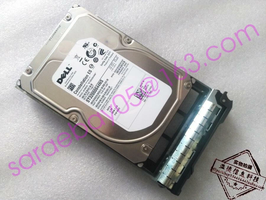 VGY1F 0VGY1F Dell 2TB 7.2K RPM 3Gbps 3.5" SATA Hard Drive - Image 1 of 1
