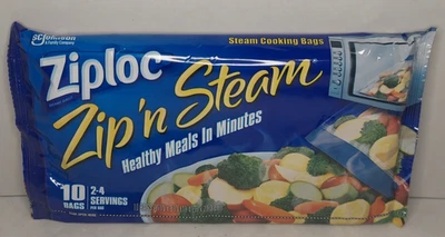 Bolsas de cocina para microondas Ziploc Zip 'n Steam - Nuevas Foto 1 de 4
