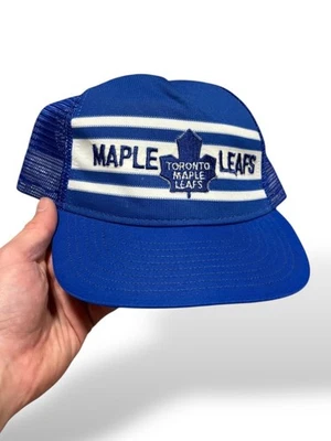 Sombrero vintage de los años 90 azul Toronto Maple Leafs - OSFA - NHL hockey Snapback Foto 1 de 3