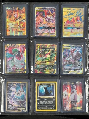 Lote de (216) Pokemon TCG cartas brutas sortidas ótimo conjunto variedade com fichário incluído - Imagem 1 de 4
