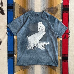 Men’s The Mountain Owl Animal Nature Outdoor T-Shirt Size XL Animals Birds - Picture 1 of 6
