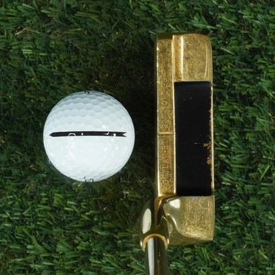 SCOTTSDALE GOLF OUTLAW HT 24K GOLD PLATED PUTTER PROMO BLADE 35.5" RH - Image 1 of 4