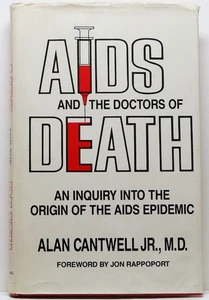 AIDS And the Doctors of Death Origin of the AIDS Epidemic 1988 HC First Edition! - Picture 1 of 2