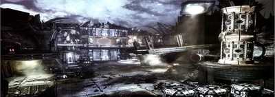 Transformers G1 Studio Series Cybertron Action Figure Diorama Backdrop #8 - Image 1 of 4