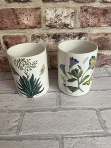 Portmeirion Botanic Garden - Spice Storage Jars x2 - no lids - Picture 1 of 5