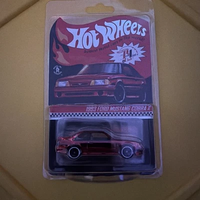 Ford Mustang Cobra R 1993 exclusivo Hot Wheels Red Line Club RLC 2021 Foto 1 de 2