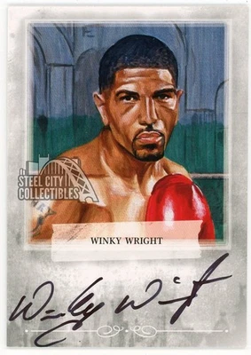 Winky Wright 2010 Ringside Round 2 Boxing Autograph Card #A-WW1 - Image 1 of 2
