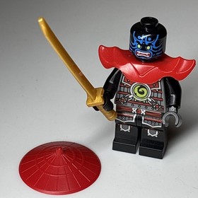 Lego Ninjago Stone Army Swordsman Minifigure w/ Blue Face NJO0077 Set 70504